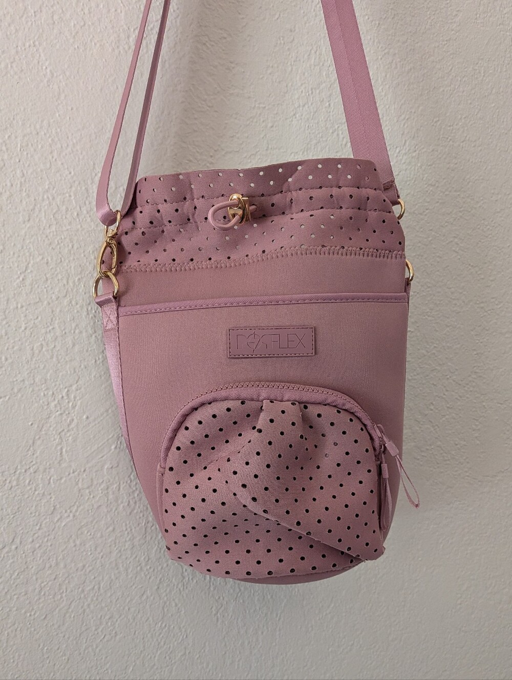 POPFLEX Ready Set Glow Gallon Timer Bag In Mauve Pink